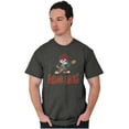 thumbnail image 5 of Papa Smurf Dads Rock Musical Father Men's Big & Tall Crewneck Graphic Tee Brisco Brands 2X, 5 of 6