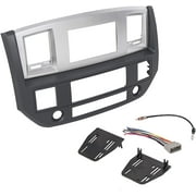 Kojem Stereo Radio Double Din Dash Kit for 2006-2009 Dodge