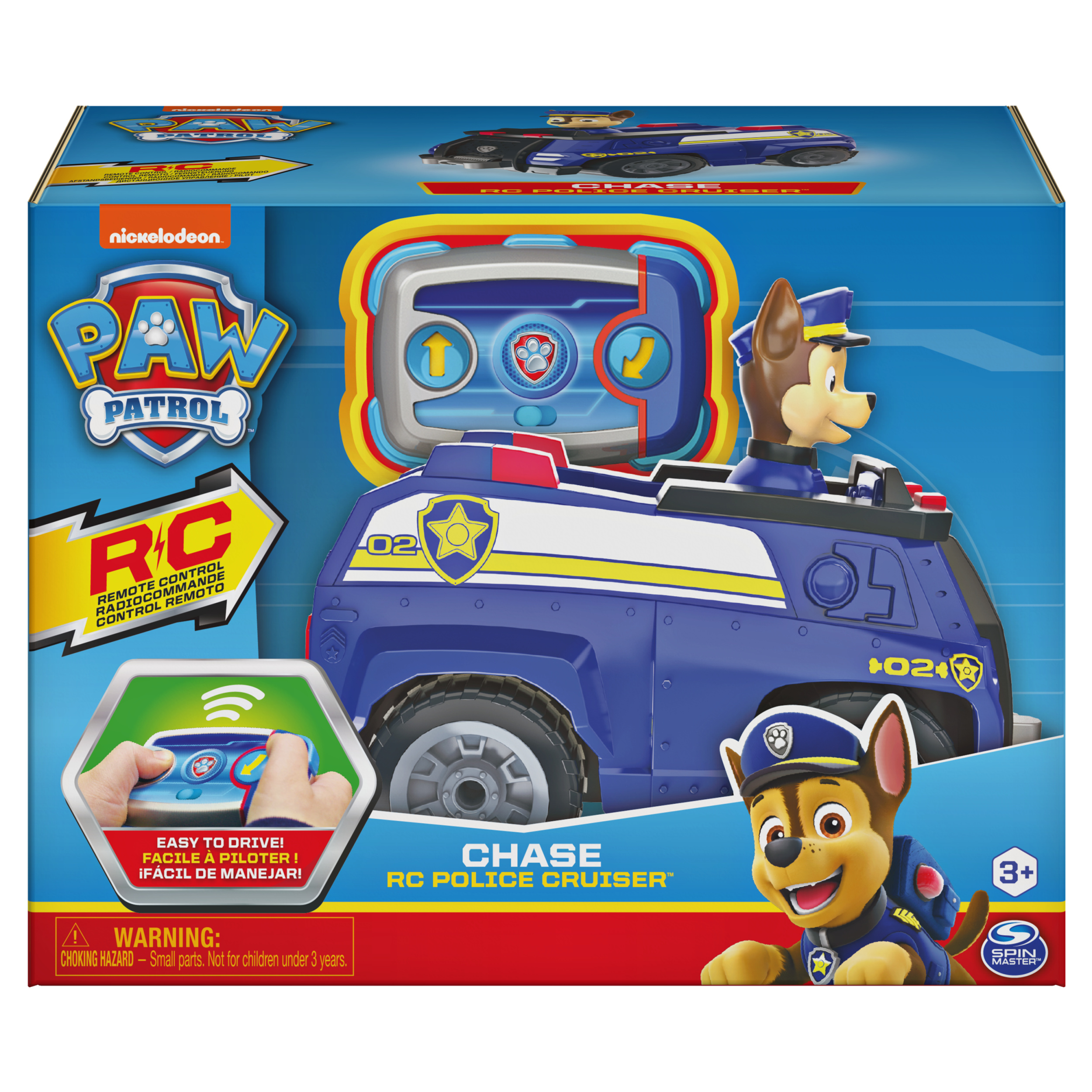 paw patrol chase radio control cruiser