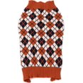 thumbnail image 1 of GHSDFBB Thanksgiving Dog Sweaters for Small Dogs, Argyle Fall Winter Pet Clothes, 1 of 3
