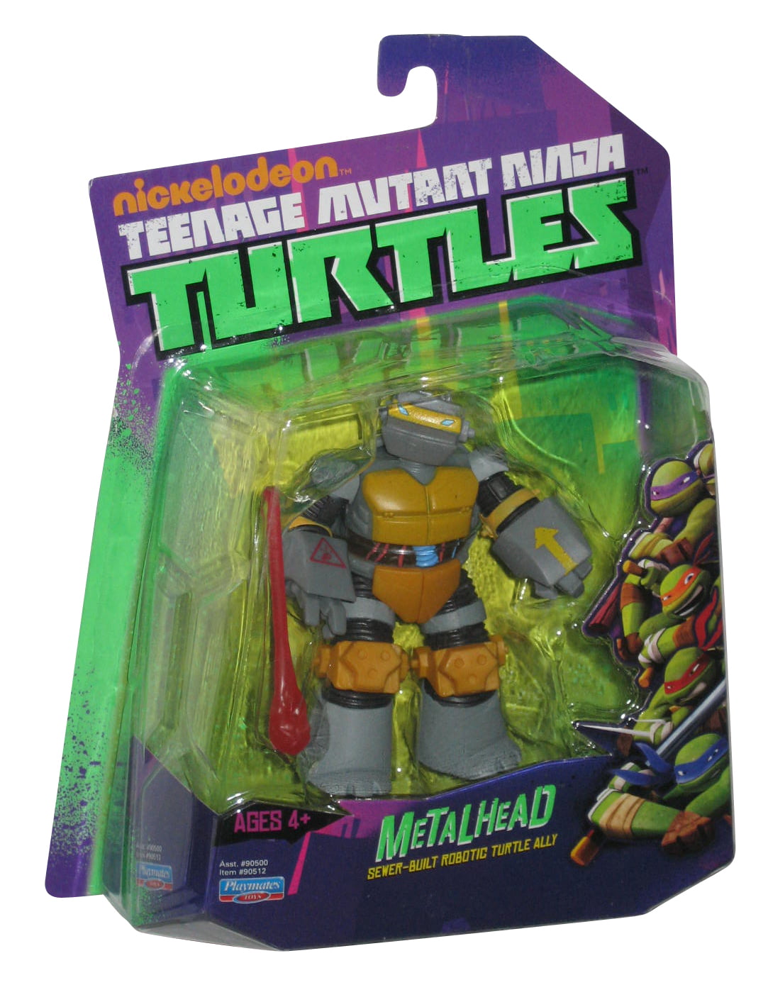 5'' TMNT METALHEAD Teenage Mutant Ninja Turtles Action Figure Playmates Toy 