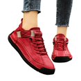 thumbnail image 3 of NOKIO Women's Cushioned Sneakers Lightweight Wide Width L𝗈afers Soft High Top Sport Shoes Breathable Non-S𝗅ip Athlet𝗂c Shoes for Back to College, 3 of 8