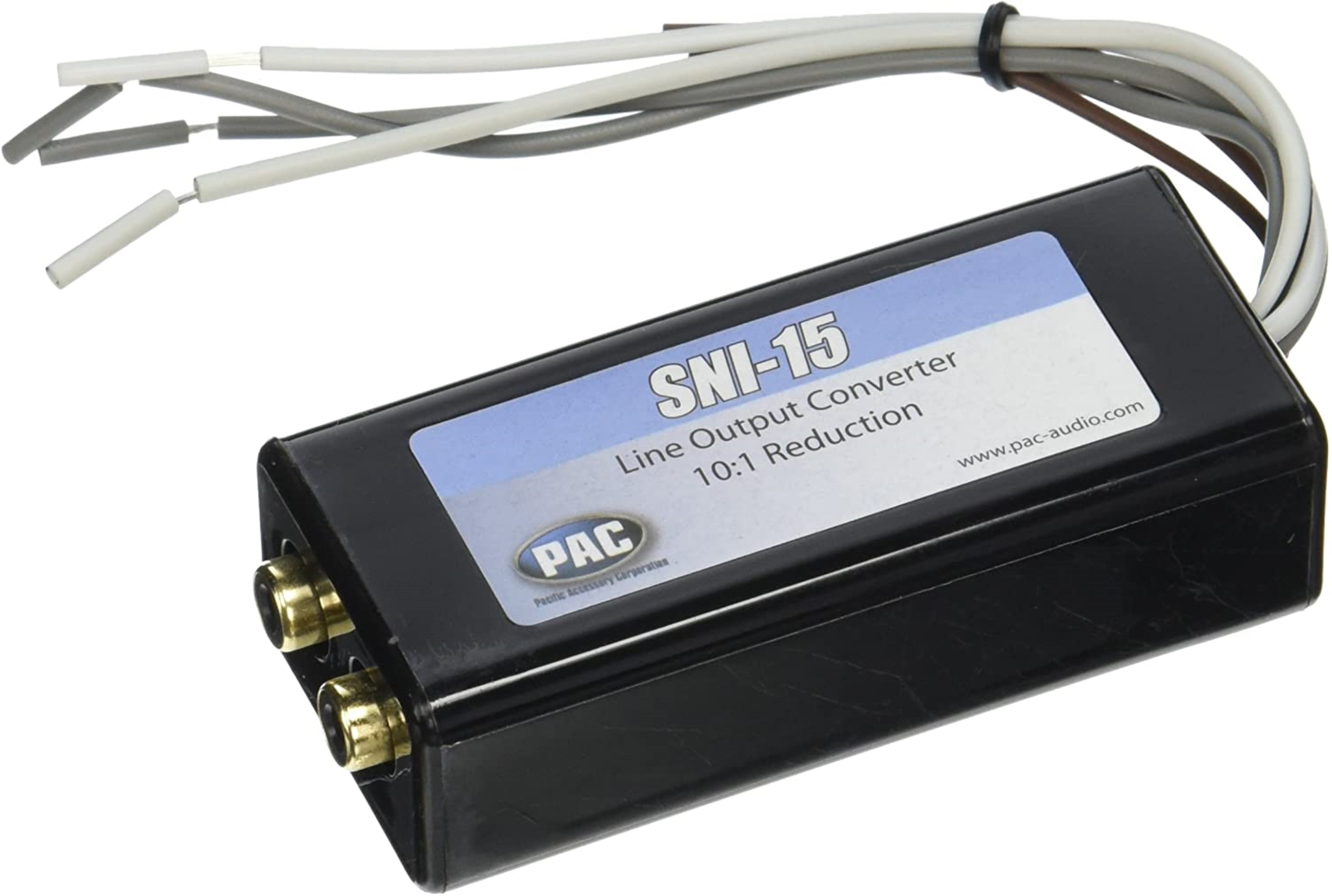 PAC SNI-15 Line Out Converter for Adding Amplifier to Factory Radio - Walmart.com Walmart