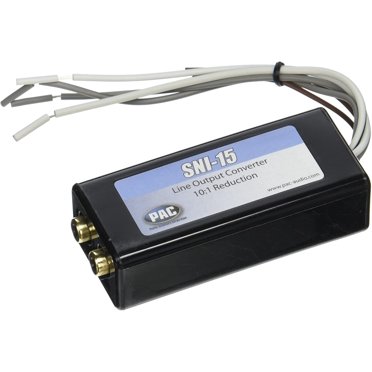 PAC Sni-35 Adjustable 2-Channel Line-out Converter - Walmart.com