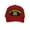Logo Red, variant on Mens Cotton Coast Guard Twill Golf Cap - Snapback Cap with Rope, Logo Navy