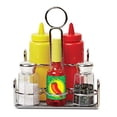 thumbnail image 3 of Melissa & Doug Condiments Set (6 Pcs) - Play Food, Stainless Steel Caddy, 3 of 5