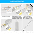thumbnail image 4 of Window Squeegee Extendable,AGPTEK 2 in 1 Window Cleaning Tools with Long Handle Spray Scrubber Window Washer for Home House Outdoor Glass, 4 of 9