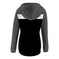 thumbnail image 3 of Womens Hooded Print Long-Sleeve Sweatshirt Casual Blouse Pullover Tops, 3 of 6