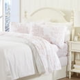 thumbnail image 3 of Great Bay Home Turkish Cotton Printed Flannel Sheet Set  (Twin XL, Toile - Blush Pink), 3 of 6