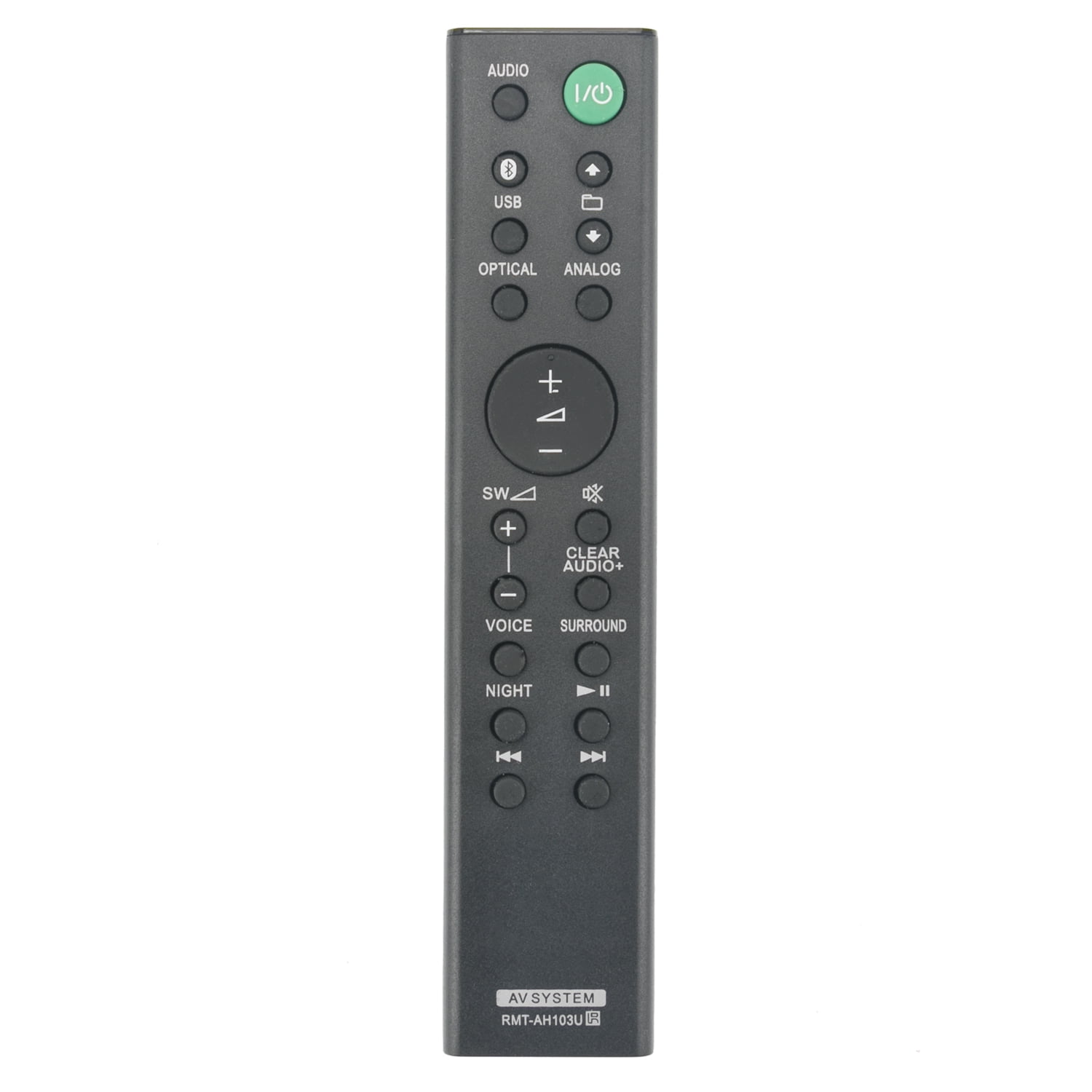 New Remote Control RMTAH103U for Sony Soundbar AV system HTCT80