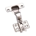 thumbnail image 1 of 2-Pack Frameless Cabinet Hinges, Soft-Closing Concealed European Style, 3D Adjustable Clip-On, 1 of 6
