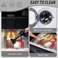 thumbnail image 5 of HUISEFOR Winter Snowman Print Car Trunk Mat 29" x 39" Full Protection Cargo Mat Rear Trunk Liner Scratchproof Cars Accessories Anti Slip Easy Installation for Cars, SUVs, 5 of 7