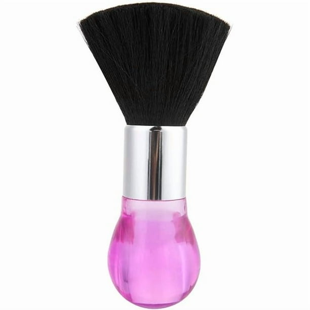 wonima11 2 Colors Professional Neck Face Duster Brush Barber & Salon Hair Clean Hairbrush Cutting Comfortable Grip Hairdressing Styling Tool ()