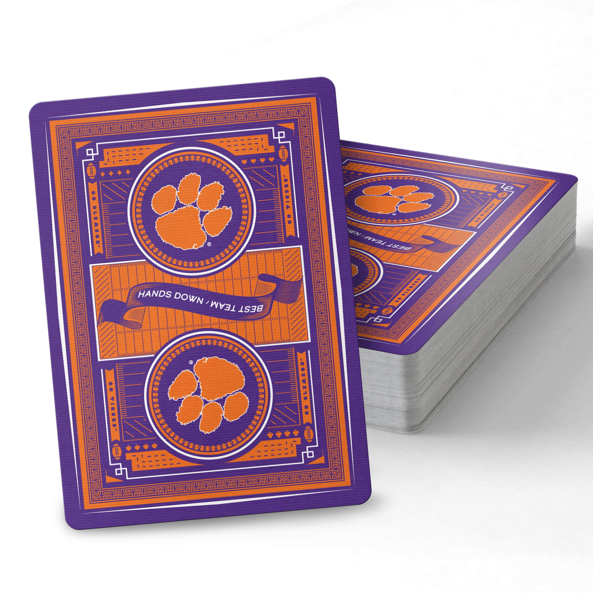 YouTheFan NCAA Clemson Tigers Classic Series Playing Cards