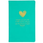 DELIGHT YOURSELF IN THE LORD Leather-like 5one-half inchx8one-half inch Journal by Eccolo trade Christian Bible Collection