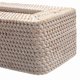thumbnail image 5 of de Ratán para Caja Pañuelos, Soporte Rectangular Mimbre Tejido Pañuelos Faciales el Hogar y la Oficina., 5 of 8