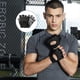 thumbnail image 5 of Guantes de entrenamiento transpirables, guantes de ejercicio de gimnasio sin dedos para levantamiento de pesas con, mujeres y hombres Zhivalor BST2000595-1, 5 of 6