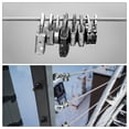 thumbnail image 7 of 66Ft(20M) Wire Rope 304 Stainless Steel Cable 3/64" (1.2 mm) Vinyl Coated with 4pcs Aluminum Sleeves Black, 7 of 7