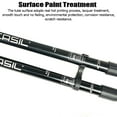 thumbnail image 5 of IC ICLOVER Pair 2 Trekking Walking Hiking Sticks Poles Quick Lock Adjustable Alpenstock 25.5" to 64.9" for All Heights, Durable & Lightweight Aluminum, Black, 5 of 9