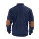 thumbnail image 4 of pstuiky camisa de manga larga para hombre, Sudadera informal de pana con cuello alto, cremallera y manga larga para hombre tops de invierno para hombre s, 4 of 7