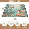 thumbnail image 4 of WOBOGO Mermaid Plays Music Baby Playmats Extra Large Waterproof Rollable Activity Pads for Toddlers 50×50inch, 4 of 7