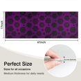 thumbnail image 5 of Purple Gothic Floral Pattern Kitchen Rug Mat,Kitchen Runner Rugs Non Skid Washable,Decorative Kitchen Floor Mats for Kitchen,Sink,Laundry,17"X47", 5 of 5