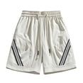 thumbnail image 1 of AherBiu Plus Size Summer Shorts for Men Stylish Cozy Causal Shorts with Pockets Drawstring Elastic Waist Shorts, 1 of 8
