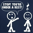 thumbnail image 3 of CafePress - You're Under A Rest Dark T Shirt - Men's Classic Graphic Cotton T-Shirt, 3 of 4