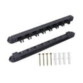 thumbnail image 4 of koolsoo Billiard Pool Cue Rack Wood Wall Mount for Billiards Clubs Game Room Players Black, 4 of 9