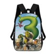 thumbnail image 1 of Shrek-3 Backpack Casual Daypack School Bag Backpack Satchel Rucksack Shoulder, 1 of 5