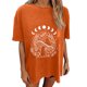 thumbnail image 5 of Blusa de manga corta de verano con estampado de sol y luna gótica vintage para mujer Pompotops hfajkhk140717, 5 of 9