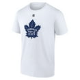 thumbnail image 2 of Men's Fanatics Auston Matthews White Toronto Maple Leafs Authentic Stack Name & Number T-Shirt, 2 of 3