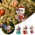 thumbnail image 2 of Utoimkio Personalized Cat Christmas Ornaments 2024 Christmas Gifts for Kids Christmas Tree Ornaments,Acrylic Xmas Tree Hanging Decor Party Supplies, 2 of 4