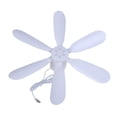 thumbnail image 4 of UNTERING USB Small Ceiling Fan Quiet 5V 5W for Outdoor Camping and Outages Tent Fan 6Leaves 15.7inch, 4 of 8