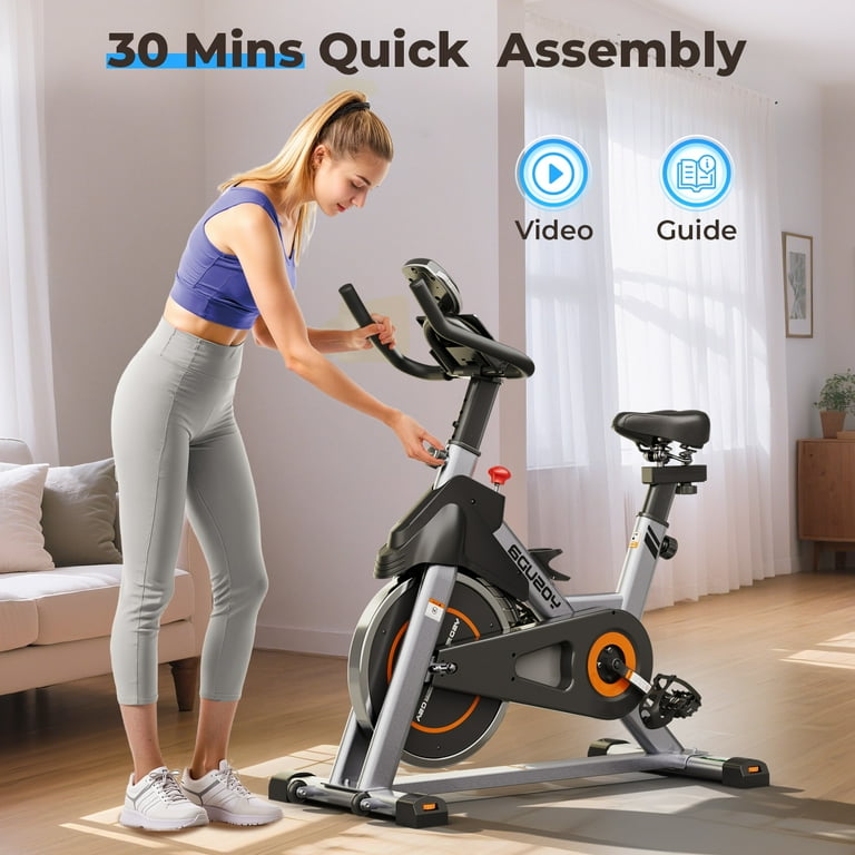 Magnetic Stationary Indoor Cycling Exercise Bike photo 7