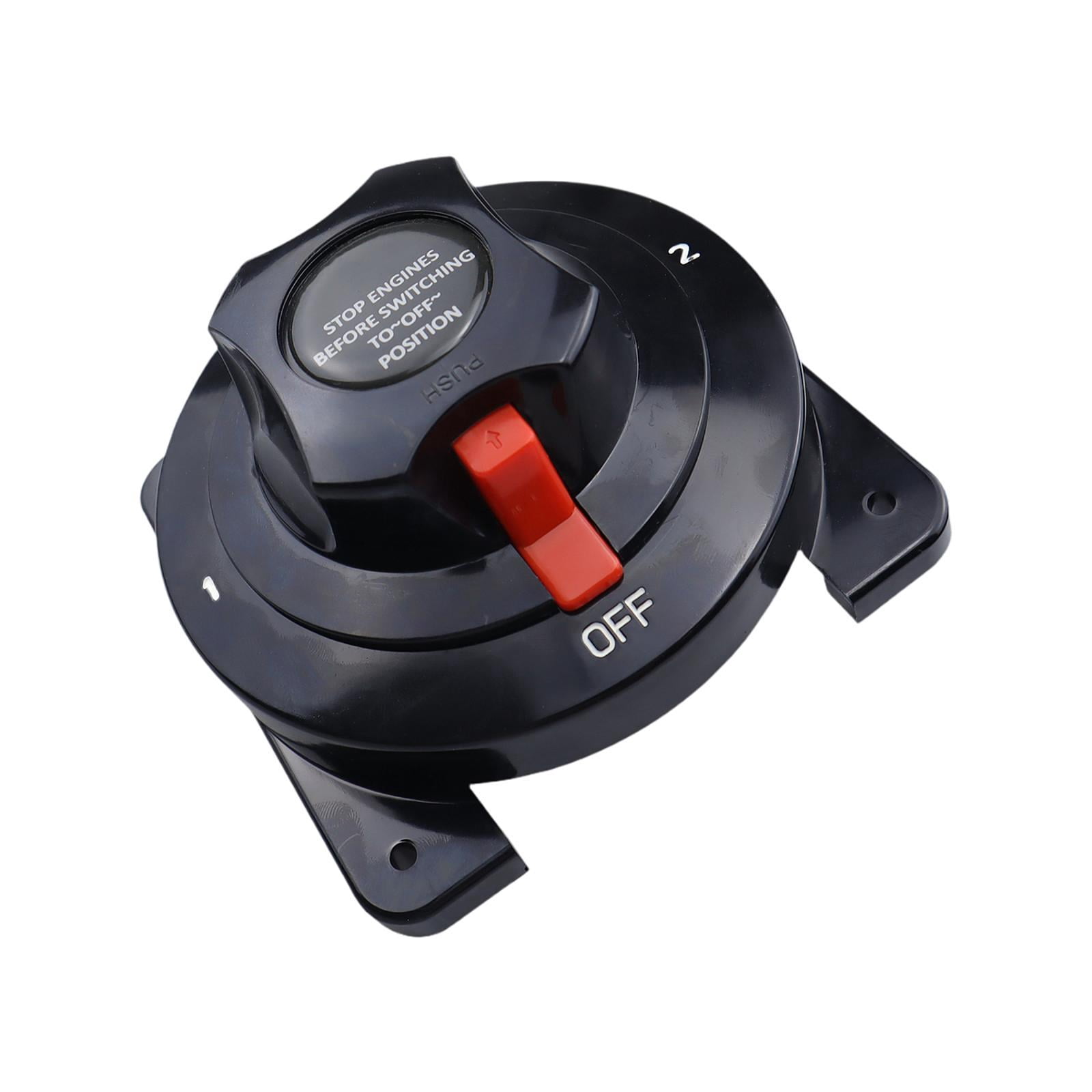 Wzmzjy 300A 6-32V on Off Battery Switch Battery Switch Disconnect with Knob for Trailer