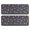 Pioneer Flower Floral-1, variant on Kitchen Rugs Sets Of 2,Pioneer Flower Floral Print Pattern Anti Fatigue Kitchen Mat Rugs Non Slip Washable,Decorative Kitchen Floor Mats for Kitchen,Sink,Laundry,17"x47" 17"x47"