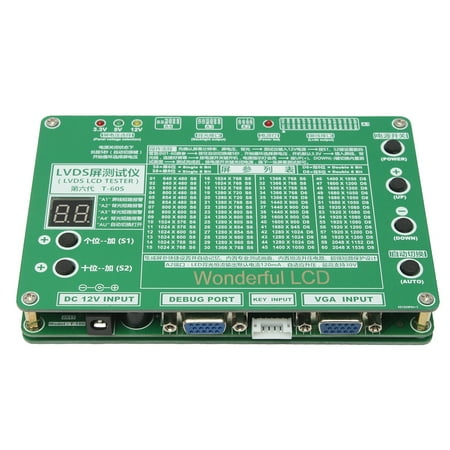  Laptop LCD LED Test Tool Kit Panel Screen Tester 29PCS Lvds Cables 