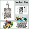 thumbnail image 3 of Rustic Earthy Canvas Shopping Bag – Nordic Style Reusable Tote, 3 of 6