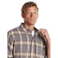 thumbnail image 5 of Frontier Threads Men's Long Sleeve Button Down Traditional Plaid Flannel, 5 of 6