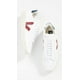 thumbnail image 4 of Zapatillas Veja V-12 Leather para hombre extra blanco/Marsala/Nautico, 4 of 6