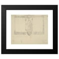 thumbnail image 2 of Józef Simmler 24x20 Black Modern Framed Museum Art Print Titled - Vignette Project for the Publisher (1858), 2 of 5