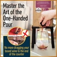 thumbnail image 3 of Soporte dispensador de bebidas para vino IMPRESA, en caja de 3 litros, negro moderno, 3 of 7