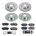 thumbnail image 3 of PowerStop Front and Rear Z23 Evolution Sport Carbon-Fiber Ceramic Brake Pad and Drilled & Slotted Rotor Kit Fits: MAZDA Select Models K8067, 3 of 10