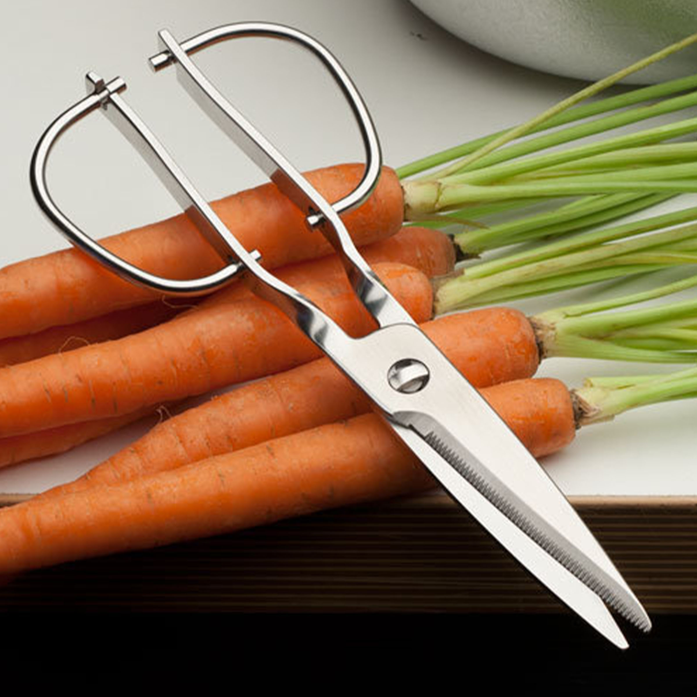 Kings County Tools Japanese Super Smooth Stainless Steel Kitchen Scissors - Multipurpose Shears