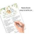 thumbnail image 6 of SAFARI ANIMALS Baby Shower Game — WHAT'S ON YOUR PHONE Baby Shower Game — Pack of 25 — Country Rustic JUNGLE THEME Baby Shower Games, Welcome to the Wild Shower Baby Boy Shower Activity G550-PHN, 6 of 6