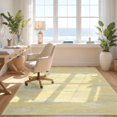 thumbnail image 3 of Design&I 8'x10' Washable Area Rug Extra Large Skid-Resistant Low Profile Abstract Minimalist Rgu Interlocking Featuring Asymmetrical Plush for Living Room, Family, 3 of 7