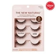 thumbnail image 1 of KISS The New Natural, False Eyelashes, Nude Blazer, Multipack, 4 Pairs., 1 of 7