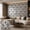 Silver, variant on BEAUTYPEAK 5PCS 12"x 12" 3D Wall Panels Metal Wall Decor Panels for Home, Black