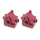thumbnail image 1 of 2 unidades de cubierta de caja de cambios de metal Ea1049 para Jlb Racing Cheetah, rojo Afortunado Sencillez, 1 of 4